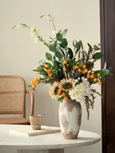 造花 フェイクグリーン ユーカリ リーフ インテリア グリーン リビング 置物 飾り