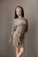ラテンダンス衣装【大人用・した雰囲気・スカートスタイル】