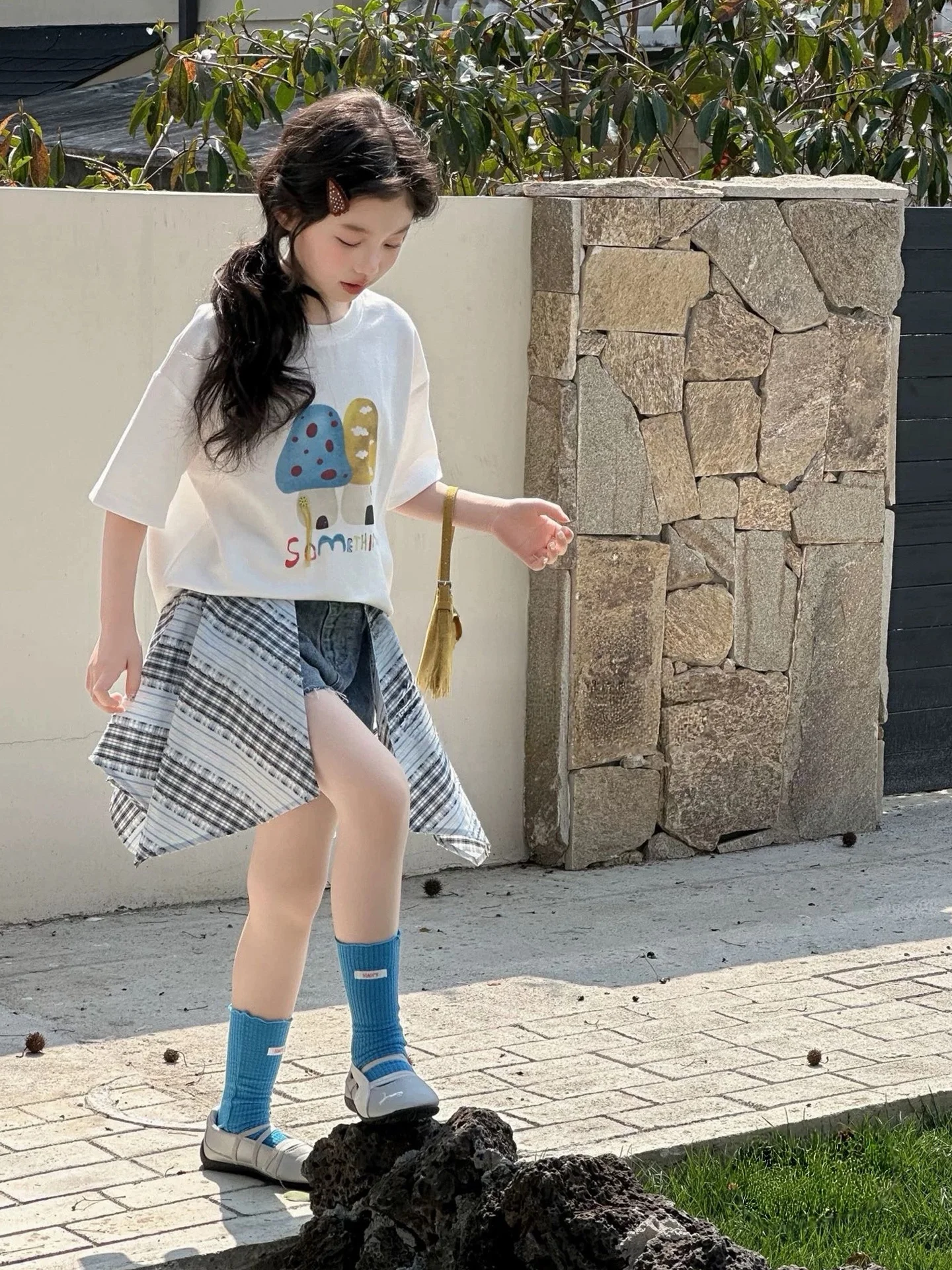 気温20度向け子供服：おしゃれな子供用夏服【不規則デザイン・二部式・フレンチスタイル】の着こなしガイド