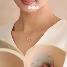 エレガントな印象のS925銀製ネックレス【女性用・軽やかで高級感・万能デザイン】