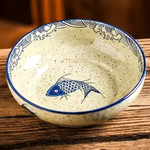 家用 大型陶器深皿【和風・美しいデザイン】