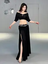 ダンス衣装【軽やかなメッシュ・セクシーな演技用・エキゾチックダンス対応・夏用】（セットアップ対応）