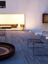 Heeラウンジチェア【シンプルなアイアン製・アウトドア・カフェ用】