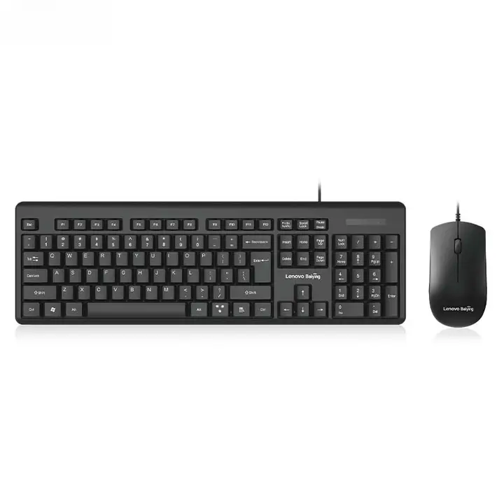 有線キーボード・マウスセット【USB接続・ノートPC・デスクトップ対応】（セットアップ対応）