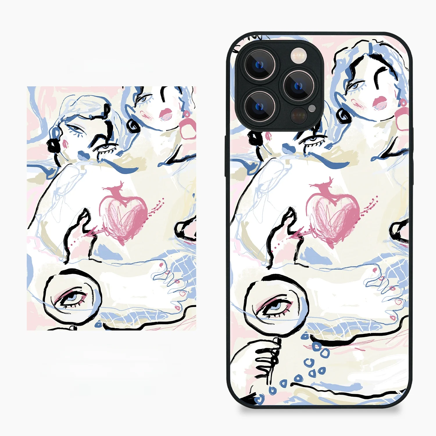 クリエイティブイラストスマホケース：デザイン性と保護機能のバランスを実現