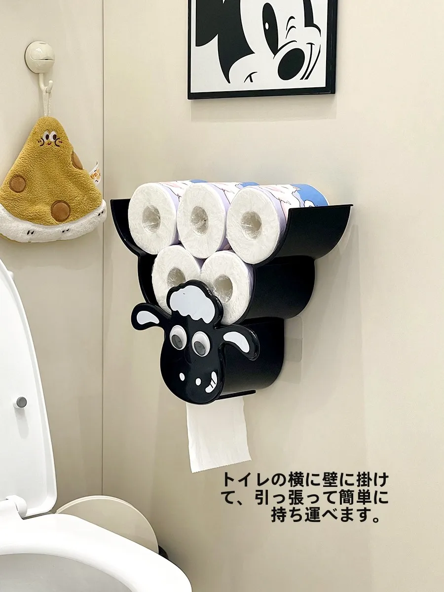 穴あけ不要トイレットペーパーホルダー【壁掛け式・収納ラック】の実用性と設置ガイド