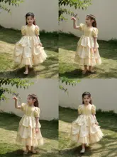 プリンセス風の誕生日用クラウン【パール・クリスタル素材・ヘアバンド・可愛いデザイン】
