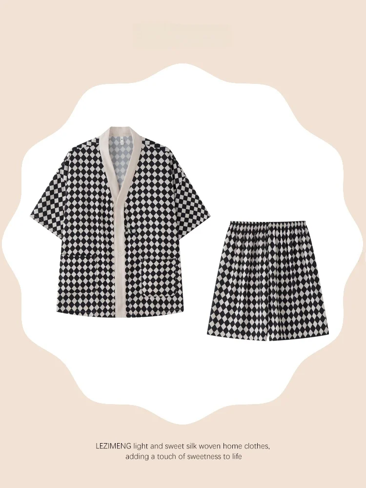 涼感シルクタッチメンズ短袖パジャマ：夏用ショートパンツの実用性とサイズ対応を徹底解説