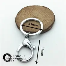新作 DIYアクセサリー カニクリップ 鉄製キーホルダー【高級感あるクロム仕上げ】