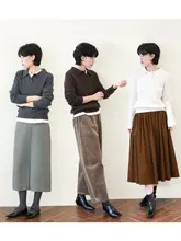極上の柔らかさ 羊毛混ポロネックニットセーター【グレー・麻花編み・重ね着対応】