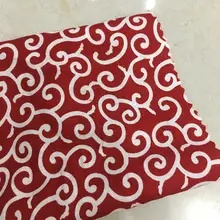 綿布 唐草 柴犬 模様のハンドメイド衣装用生地【DIY用・輸入素材】