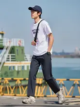通勤用 メンズ カジュアルパンツ【ブラック・カーキ・快適なフィット感】