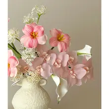 造花 フラワーアレンジメント 花瓶 リビング インテリア 高級感 上品 おしゃれ インスタ映え オブジェ