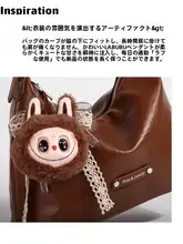大容量 腋下バッグ【女子用・夏季・通勤対応  ・斜め掛けピロータイプ】
