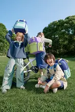 軽量で背中に優しい子供用リュックサック【大容量・男女兼用・小学生向け】