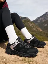軽量で通気性がある！防滑耐摩耗の厚底登山靴【女性用・トレッキング・ハイキング向け】