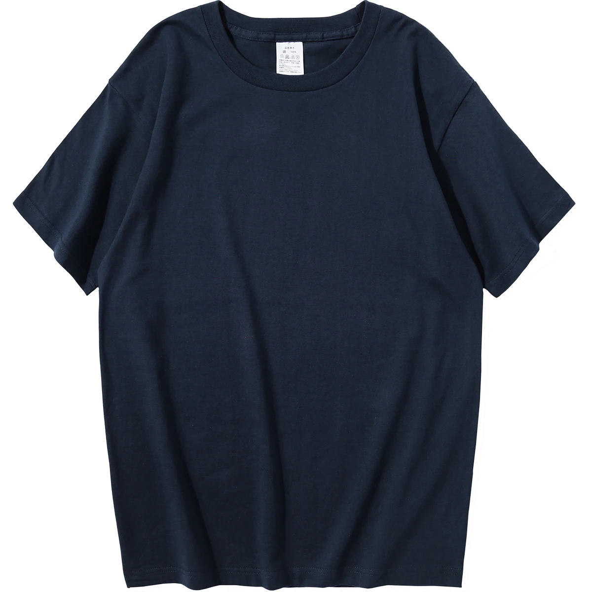 オフィスカジュアルのTシャツはどう選ぶ？新疆棉のネイビー半袖が通勤に最適な理由