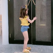 可愛いビキニスタイル子供用水着【女の子用・分体・柔らかな素材・楽しいデザイン】（セットアップ対応）