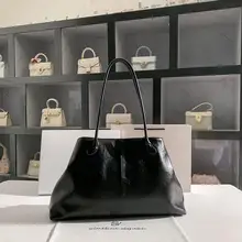秋冬用 本革トートバッグ【大容量・ハンドル付き・ショルダー対応】（セットアップ対応）