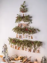 クリスマスベル 赤い実のリース 装飾吊り下げ装飾 祝日装飾品