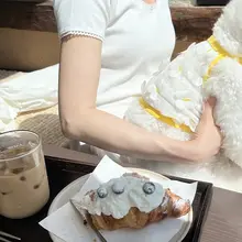 春夏立体蝶妖精空気サスペンダーペット服