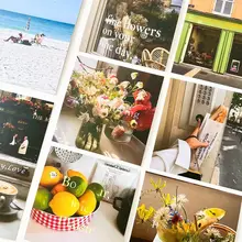 厚紙カード フレンチ風 ロマンチック おしゃれ インスタ映え 撮影小物 カフェ 壁飾り 背景 ホリデー フォトウォール