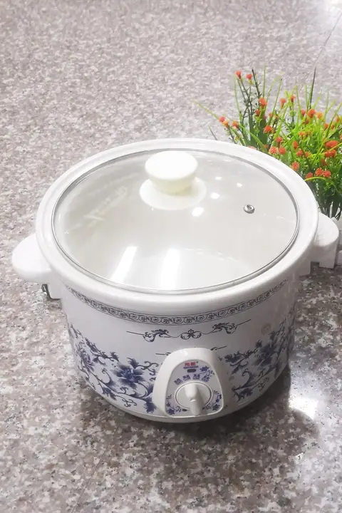 本物のWeiyi家庭用1.5-6L白磁電気シチューポット