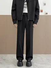 アメリカンスタイルのワイドパンツ【ストレート・プリーツ・カジュアル】
