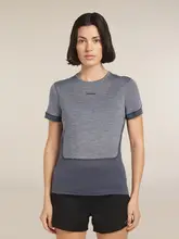 洗えるメリノウール レディース短袖Tシャツ【ZoneKnit・アウトドア・ランニング用】