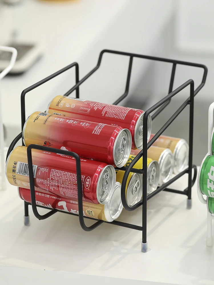 キッチンをスッキリ整理！収納グッズおすすめ｜アイアン製缶飲料ラックの実際の使い方と選び方