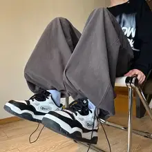 フィットコットン製ワークパンツ【ビッグポケット・ストリートスタイル・ロング丈】（セットアップ対応）