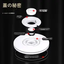 304ステンレス製 コーヒー豆密封缶【レトロデザイン・コーヒー粉保存用】