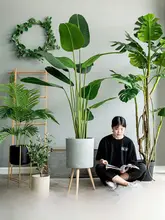 フェイクツリー バイオミミックプランツ インドア リビングルーム 装飾花 ラグジュアリー