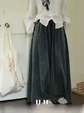 春用 フィットウエスト開きデニムパンツ 【極上の柔らかさ・スリム効果・ワイドレッグ】（セットアップ対応）