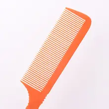 耐熱電木製のヘアブラシ【専門理髪用・尻尾付き・男性用】