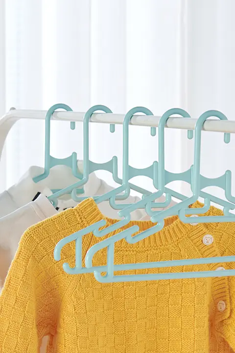 多機能プラスチックハンガー【厚手・無痕デザイン】