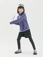 フェイクレイヤード スポーツパンツ キッズ ガールズ 軽量 4WAYストレッチ 秋冬 「cicochild」