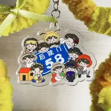 アクリル製ダブルサイドキーホルダー【バックパック用・農業テーマ・周辺アイテム】