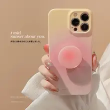 可愛いカートゥーンデザインの流沙式スマホスタンド【デスクトップ用・ポータブル・貼付けタイプ】