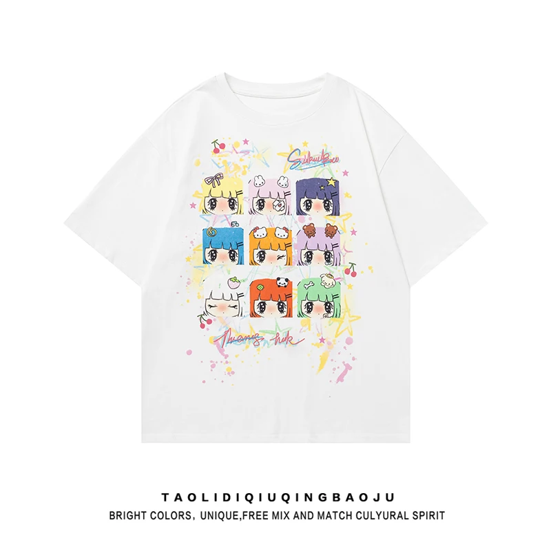 おしゃれアイコンアニメをどう選ぶ？夏の日常に溶け込む、キュートなカートゥーンTシャツの選び方