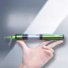 携帯用短尺ルアーロッド【陶器ガイド付き・伸縮式・軽量チタン合金製】