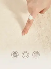 高級感あるクリーム風ラグ【シンプル・厚手・リビング・ベッドサイド用】