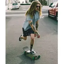 アメリカンスタイルヴィンテージプロフェッショナルクルーザー スケートボード【小型フィッシュボード・男女兼用】
