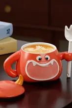 大容量マグカップ【家庭用・小怪獣デザイン・コーヒー＆ティー用】（セットアップ対応）