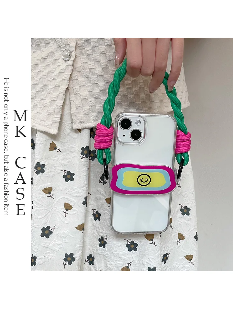 ウインクスマイリー携帯電話バッククリップストラップ：後ろに取り付けるアクセサリーの実用性と設計の分析