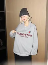 春秋用 レディース長袖ポロシャツ【プリント・スタンドカラー・カジュアルデザイン】