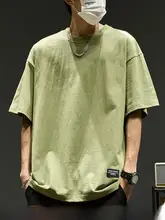 快適な着心地！クルーネック 半袖Tシャツ【綿100%・シンプルデザイン・ゆったりフィット】