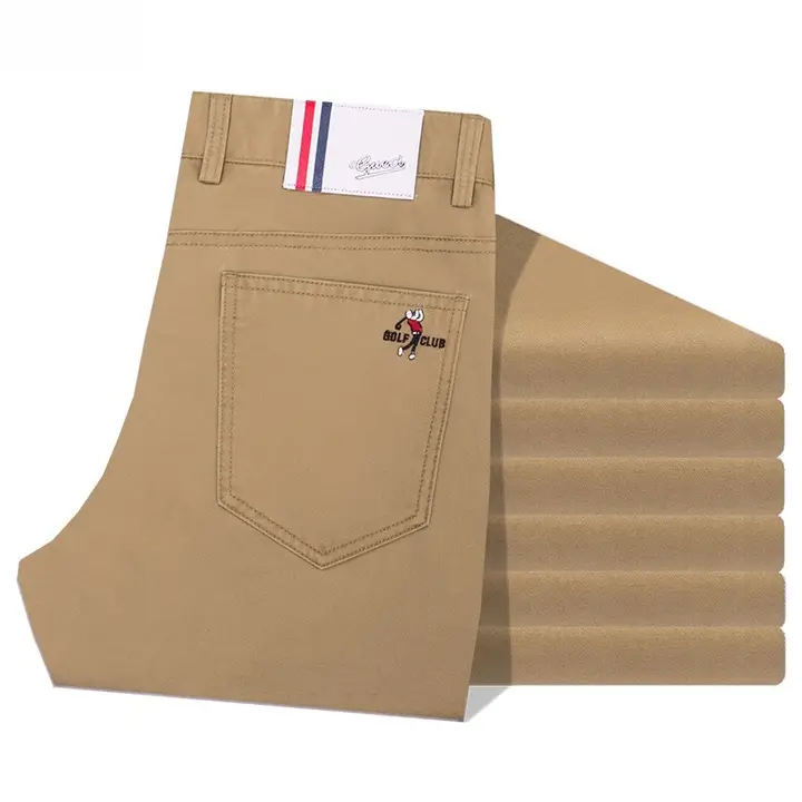 ゴルフ用ロングパンツ【高品質・ストレッチ素材・通気性】