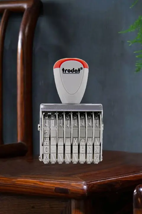 数字スタンプ【小型・8桁・書体高5mm】