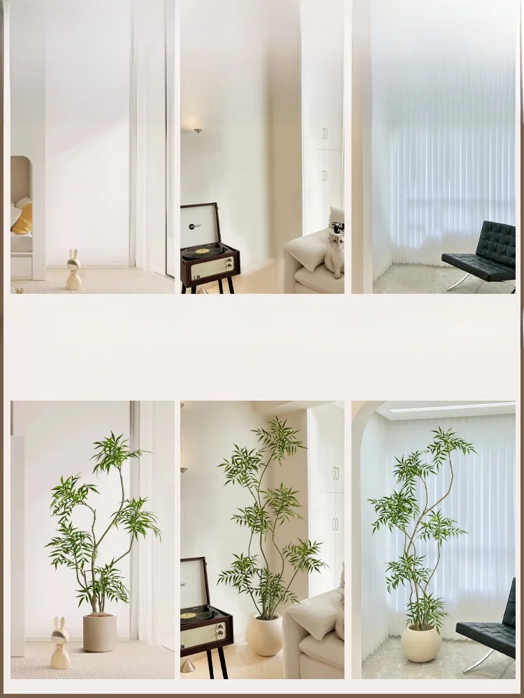 高級な擬似植物 フロアインテリア：和のスタイルで空間を落ち着かせる